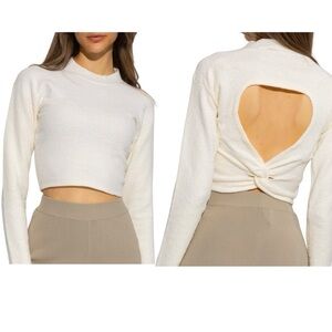 Nanuska Oki Open Back Sweater Size Large